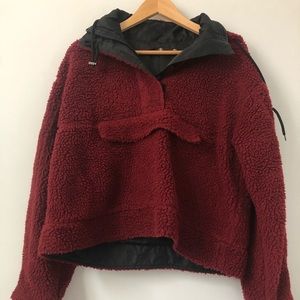 Missguided Sherpa hoodie